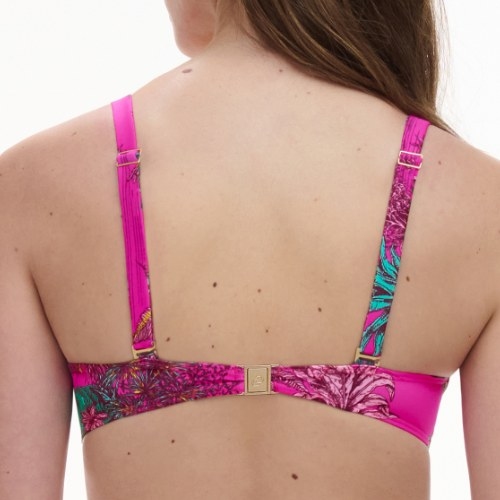 Chantelle Maillots de Bain Sauvage rose haut de bikini préformé