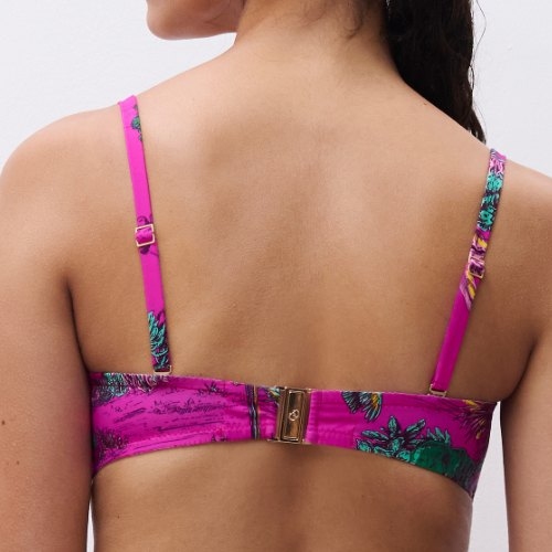 Chantelle Maillots de Bain Sauvage rose haut de bikini préformé