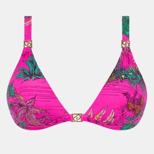 Chantelle Maillots de Bain Sauvage rose soutien-gorge bikini corbeille