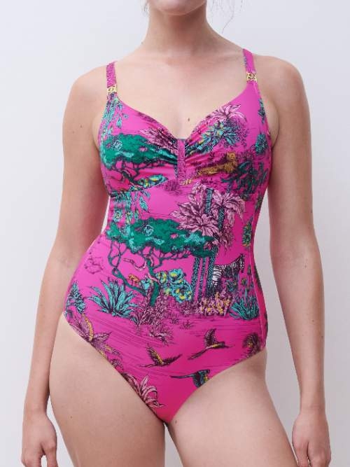 Chantelle Maillots de Bain Sauvage rose maillot de bain