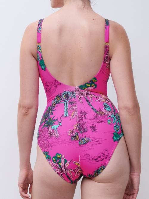 Chantelle Maillots de Bain Sauvage rose maillot de bain