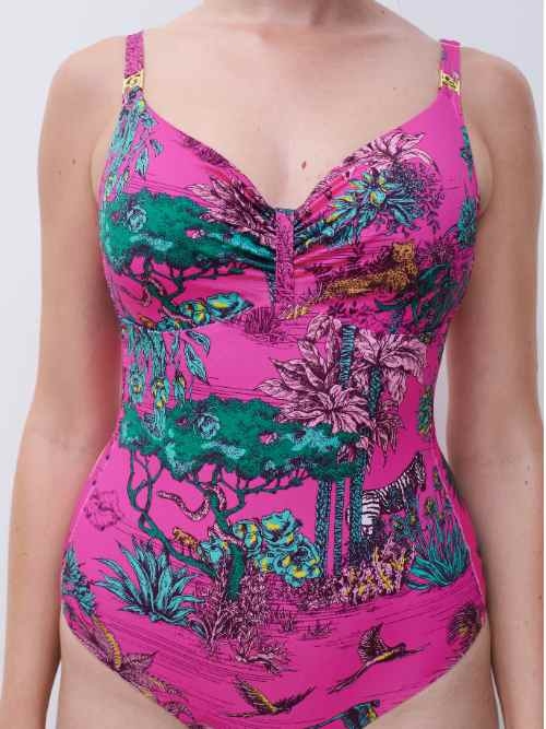 Chantelle Maillots de Bain Sauvage rose maillot de bain