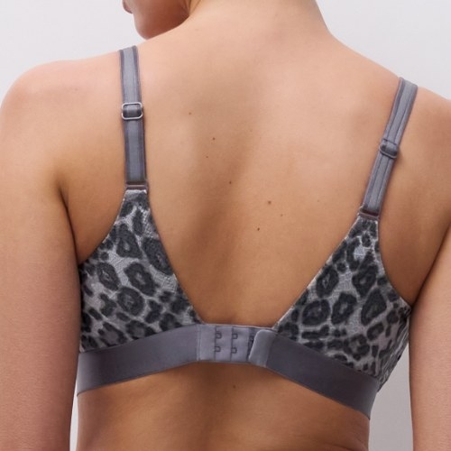 Chantelle Magnifique gris soutien-gorge sans armatures en dentelle