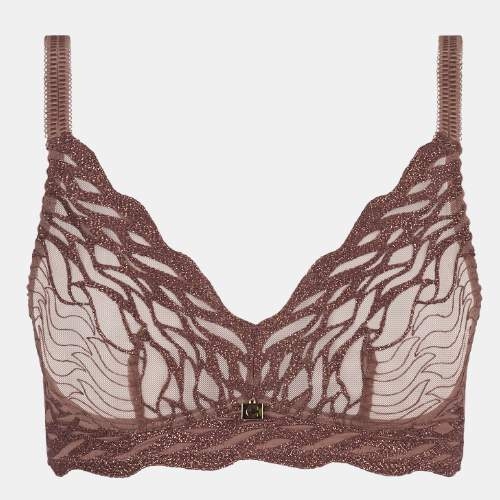 Chantelle Vibe cinnamon soutien-gorge sans armatures en dentelle
