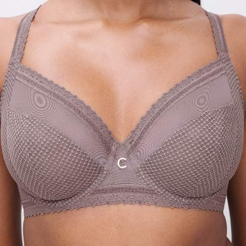 Chantelle New Romance taupe soutien-gorge sans forme