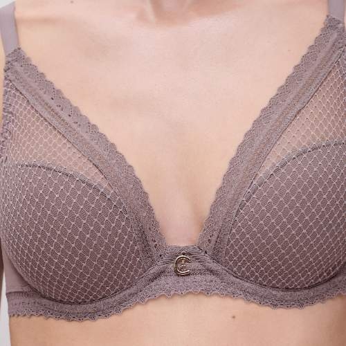 Chantelle Romance taupe soutien-gorge rembourré