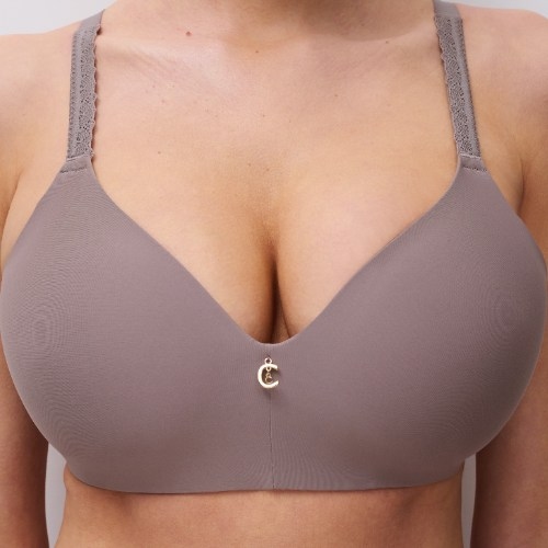 Chantelle Romance taupe soutien-gorge rembourré