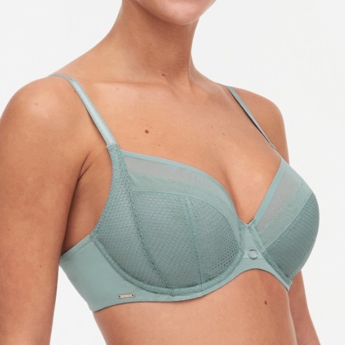 Chantelle Parisian Allure vert soutien-gorge sans forme