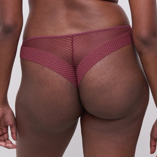Chantelle Play aubergine culotte string