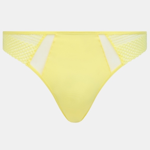 Chantelle Play jaune culotte string