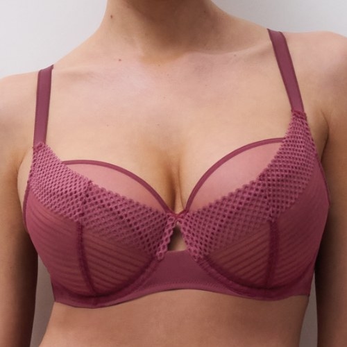 Chantelle Play aubergine soutien-gorge sans forme