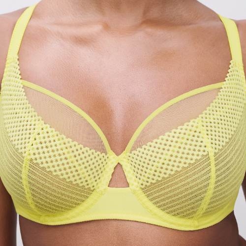 Chantelle Play jaune soutien-gorge sans forme