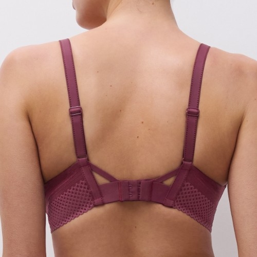 Chantelle Play aubergine soutien-gorge rembourré