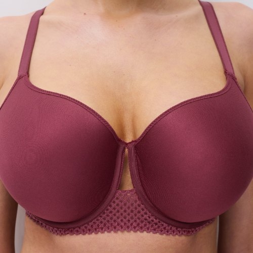 Chantelle Play aubergine soutien-gorge rembourré