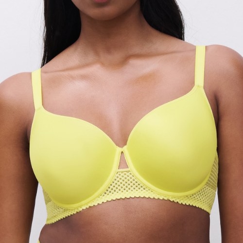 Chantelle Play jaune soutien-gorge rembourré
