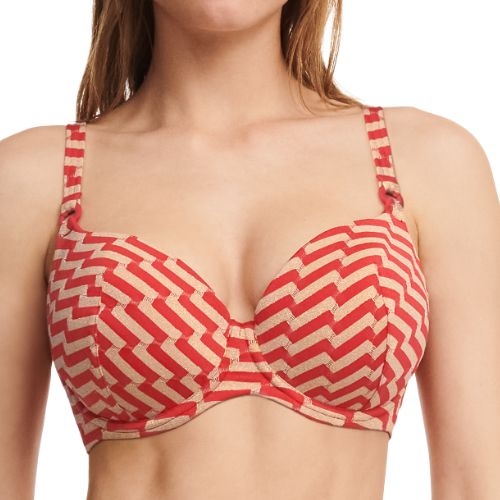 Femilet Badmode Ayora rouge soutien-gorge sans forme
