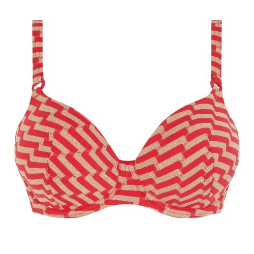 Femilet Badmode Ayora rouge soutien-gorge sans forme