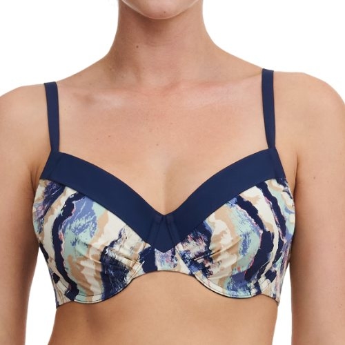Femilet Badmode Granada bleu marine soutien-gorge sans forme