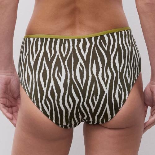 Femilet Badmode Sifnos vert/blanc slip de bikini