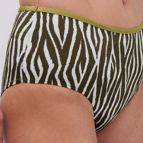 Femilet Badmode Sifnos vert/blanc slip de bikini