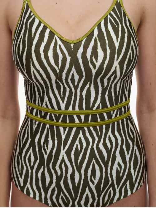 Femilet Badmode Sifnos vert/blanc maillot de bain