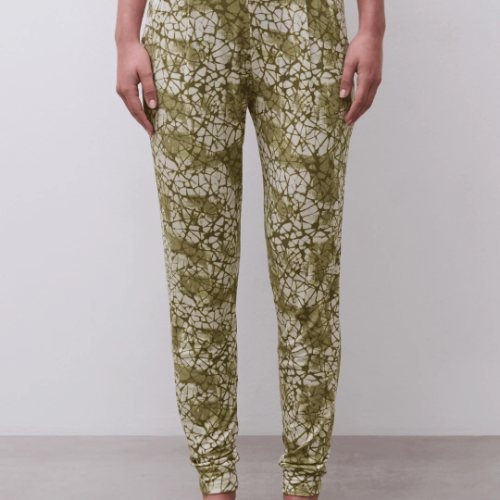 Femilet Lingerie de Nuit Yara vert/print pantalon de pyjama