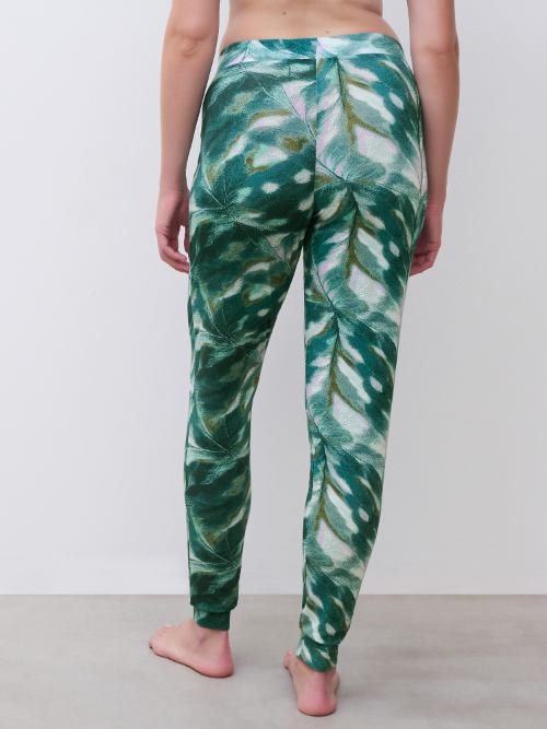 Femilet Lingerie de Nuit Yara vert/print pantalon de pyjama