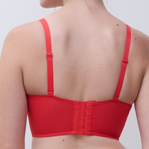 Chantelle Spice rouge soutien-gorge rembourré