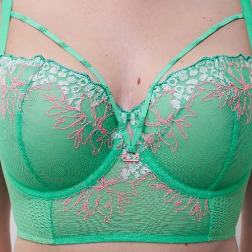 Chantelle Spice vert soutien-gorge rembourré