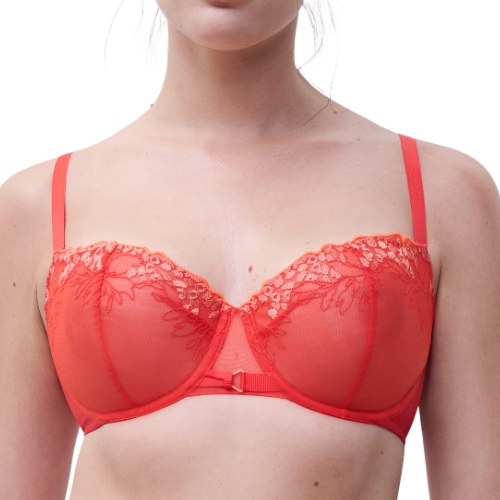 Chantelle Spice rouge soutien-gorge sans forme