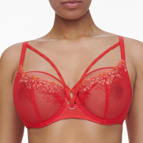Chantelle Spice rouge soutien-gorge sans forme