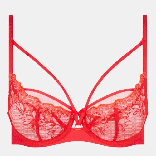 Chantelle Spice rouge soutien-gorge sans forme