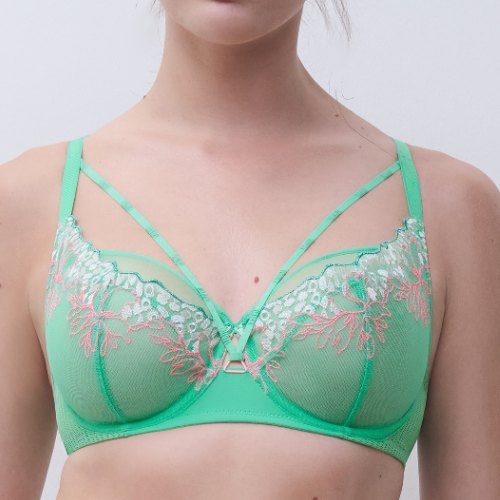 Chantelle Spice vert soutien-gorge sans forme