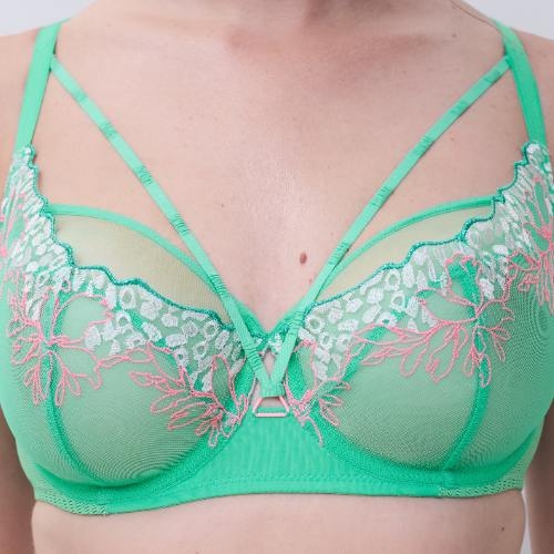 Chantelle Spice vert soutien-gorge sans forme