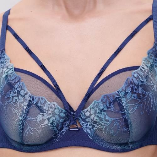 Chantelle Spice bleu marine soutien-gorge sans forme