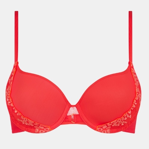 Chantelle Spice rouge soutien-gorge rembourré