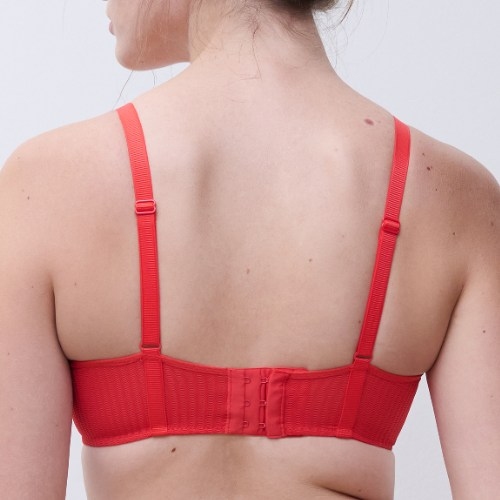 Chantelle Spice rouge soutien-gorge rembourré