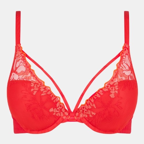 Chantelle Spice rouge soutien-gorge push up