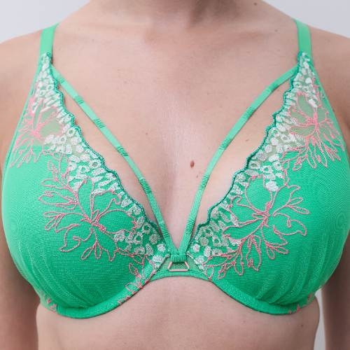 Chantelle Spice vert soutien-gorge push up
