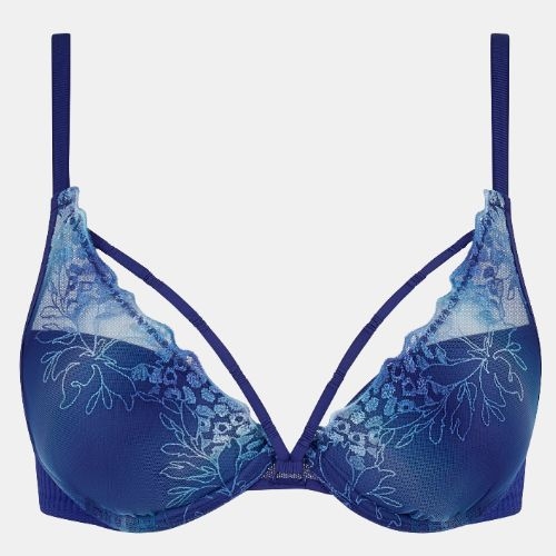 Chantelle Spice bleu marine soutien-gorge push up