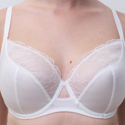 Chantelle Tattoo Love blanc soutien-gorge rembourré