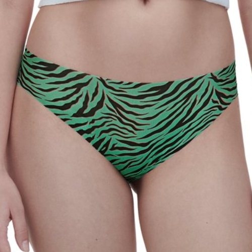 Chantelle Pulse vert/print slip