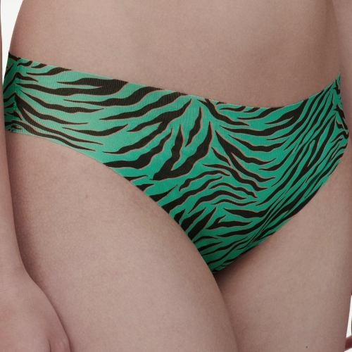 Chantelle Pulse vert/print slip