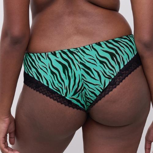 Chantelle Pulse vert/print shortie