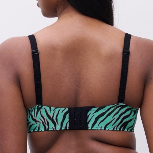 Chantelle Pulse vert/print soutien-gorge rembourré