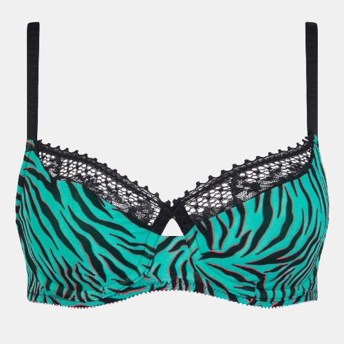 Chantelle Pulse vert/print soutien-gorge rembourré