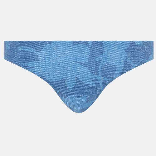 Chantelle Maillots de Bain Easy Pop jeans bleu slip de bikini