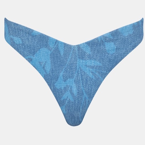 Chantelle Maillots de Bain Easy Pop jeans bleu slip de bikini