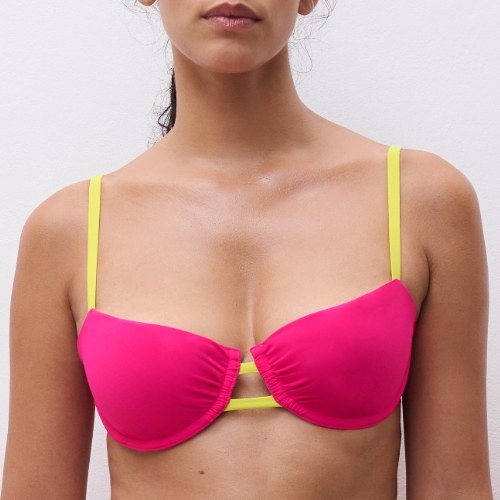 Chantelle Maillots de Bain Easy Pop raspberry haut de bikini préformé