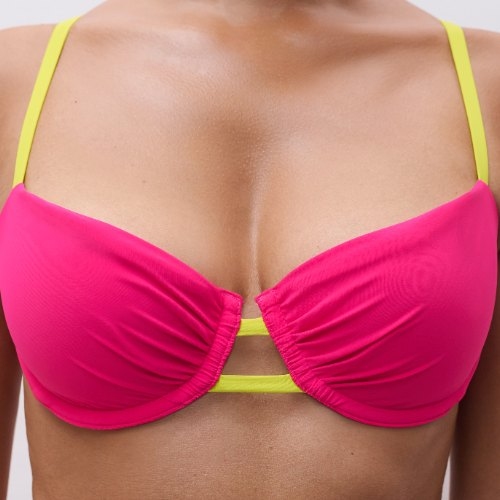 Chantelle Maillots de Bain Easy Pop raspberry haut de bikini préformé